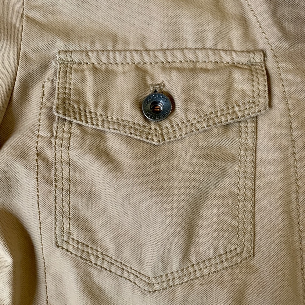 Banana Republic Utility Safari Jacket woman size 4 - Picture 4 of 7